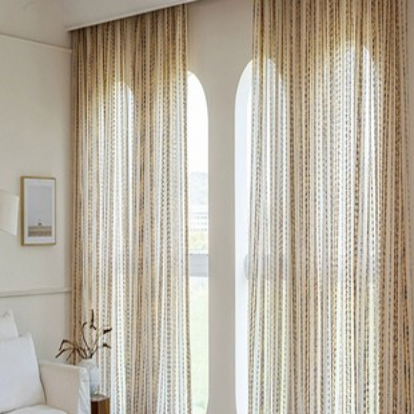 1pc Cross border Sugar Bean Door Curtain European Showcase Nordic Partition Finished Product