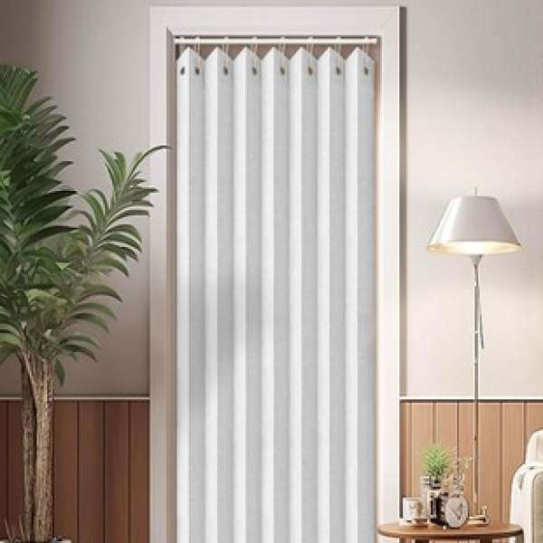 1PC new multi-color folding curtains, living room and bedroom decorations, window screens, curtains that are transparent but not transparent, personalized decorations