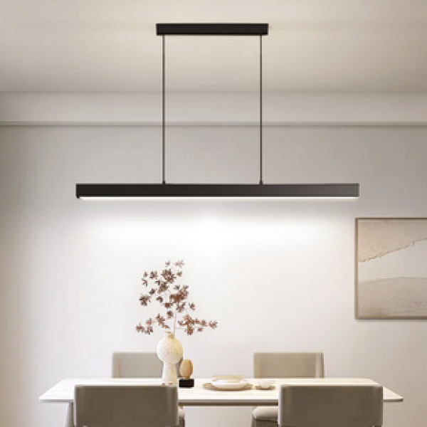 Chandelier, modern minimalist geometric living room main light, internet famous minimalist home dining room headlights, whole house lighting package combination