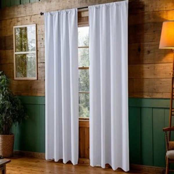 1pc new full blackout door curtain, home blackout, living room, bedroom, office, party, daily decoration curtain