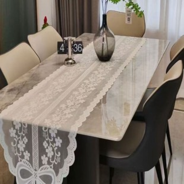 1PC Cross border Knitted Table Flag, Composite Tea Table, Dining Table, TV Cabinet, High end Boutique Table Flag