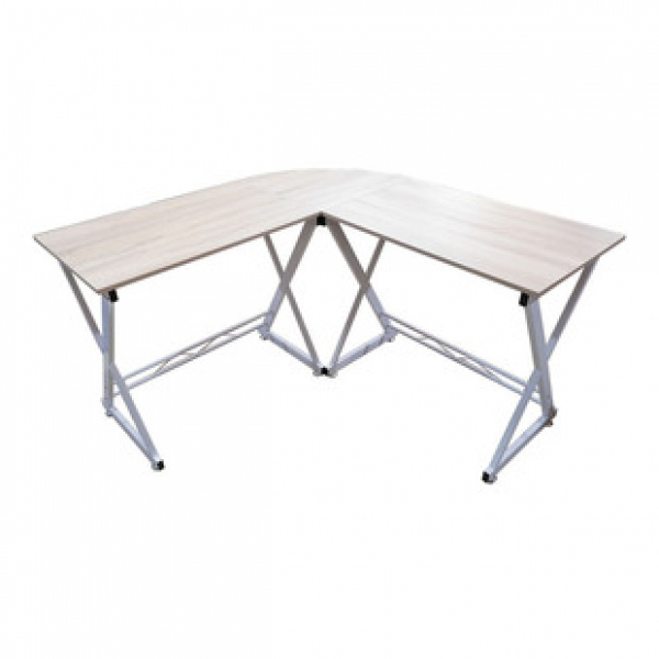 Factory direct sales computer desk, steel wood structure corner office desk, home desktop computer desk, office desk, popular item