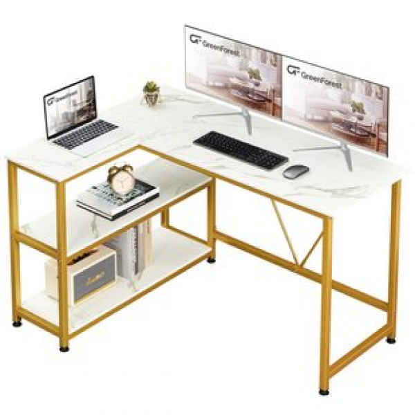 Customized Computer Desk Wholesale Desktop Home Student Desk Simple with Bookshelf Bedroom Modern Office Desk