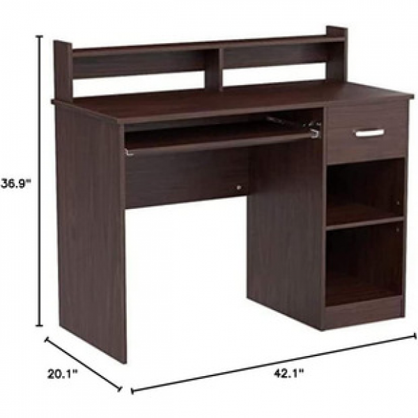 Customizable factory direct sales full board writing desk with drawers, keyboard holder, computer desk, practical work desk