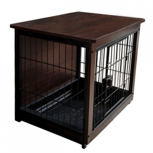 Indoor isolation cat rabbit cage villa nest pet dog cage wooden firewood dog medium-sized small dog fence fence fence