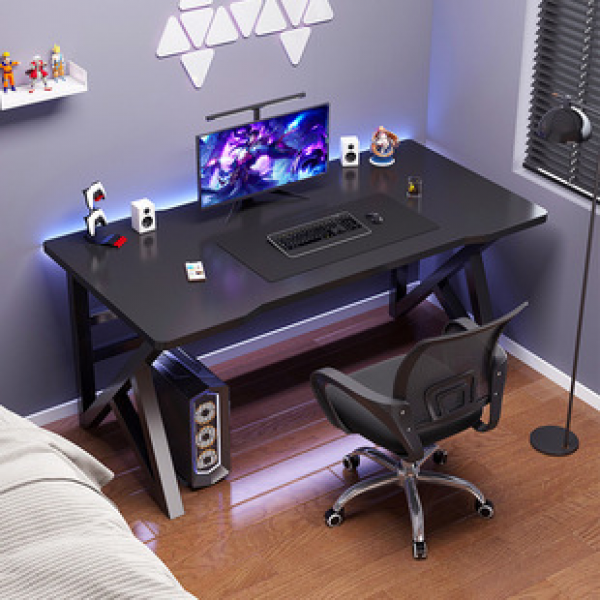 Office desk, minimalist modern bedroom, gaming desk, simple desk, desktop computer desk, home desk, student study desk