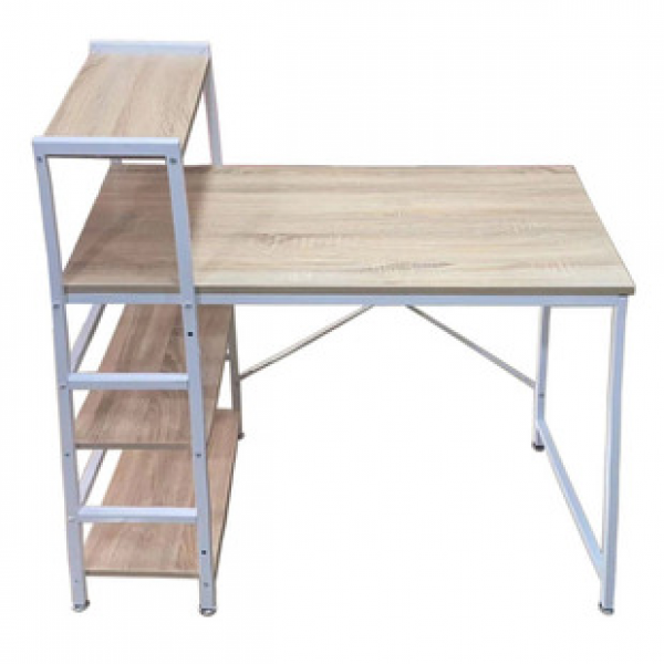 Simple storage, home multifunctional computer desk, desktop manufacturer wholesale, computer desk, multi-layer iron anti slip table legs
