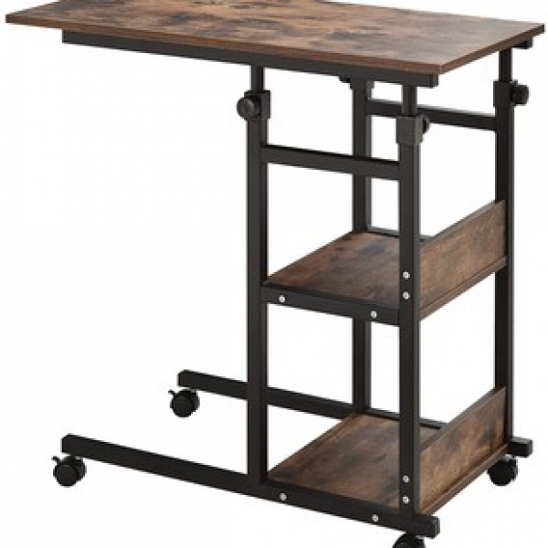 Simple living room, coffee table, bedside table, movable study desk, office notebook, bedside adjustable desk, practical