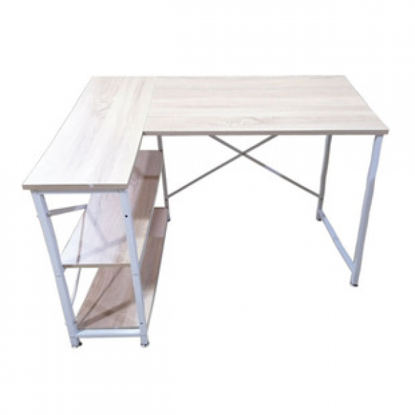 L-shaped corner desk, simple corner L-shaped office desk, small-sized solid wood desktop computer desk, wall corner workbench