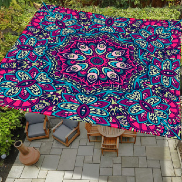 Cross border canopy fabric, quick drying, water-resistant, moisture-proof, outdoor picnic screen, camping screen, camping screen