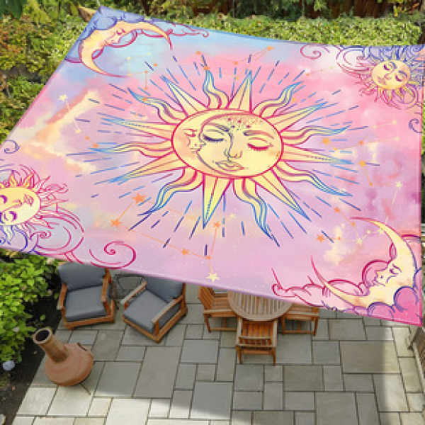 Cross border canopy fabric, quick drying, water-resistant, moisture-proof, outdoor picnic screen, camping screen, camping screen