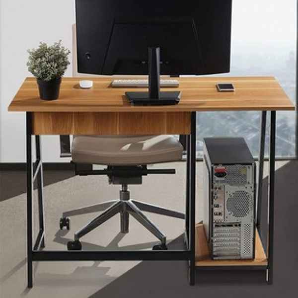 Cross border factory direct sales of Japanese style minimalist writing desks, children's and students' writing desks, desktop computer desks, household desks with bookshelves