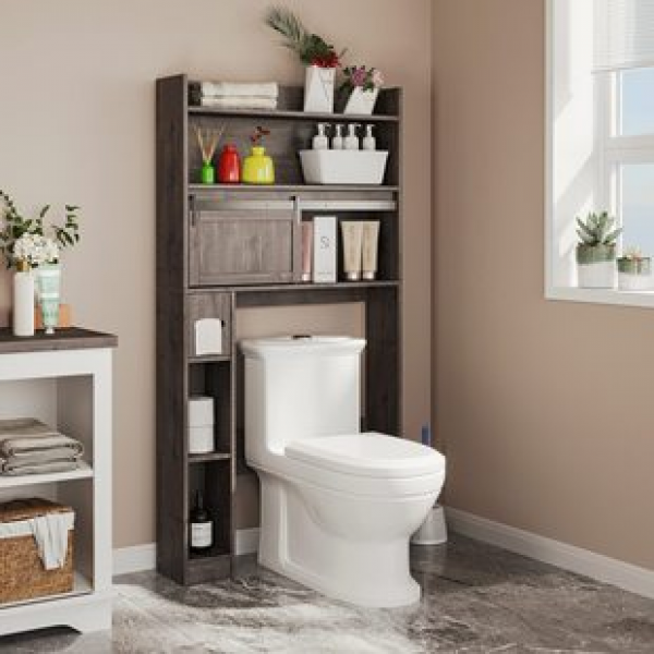 New Storage Narrow Cabinet Toilet Corner Placed Toilet Rack Waterproof Non Perforated Multi Layer Storage