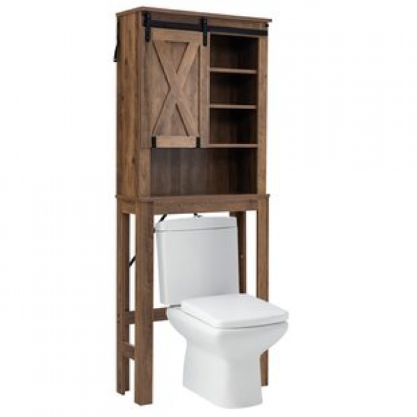 Cross border toilet storage rack, non perforated multifunctional shelf, toilet seat, and storage rack above the toilet