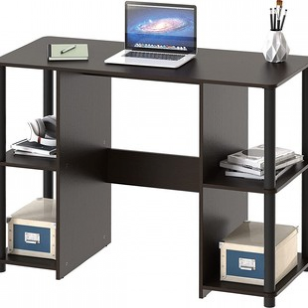 Cross border direct sales are suitable for office work, convenient assembly, portable bookshelf, simple home office, computer desk, and trend