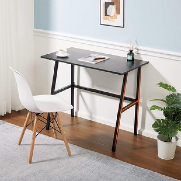 Family modern bedroom writing desk, simple single person small computer desk, small-sized apartment, Nordic desk, computer desk trend