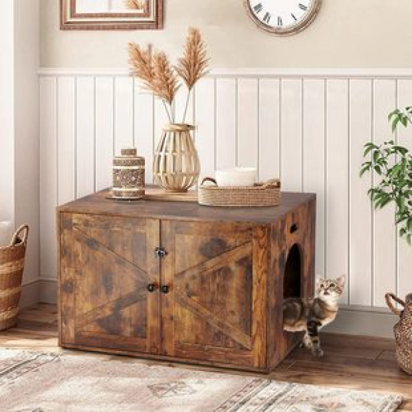 Cross border factory direct sales cat litter box, living room side table, corner table, storage cabinet, suitable for bedroom bedside table, tea table, batch, trendy