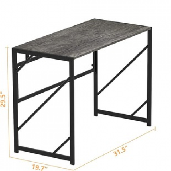 Cross border suitable for home offices, no need to assemble study rooms, foldable desks, writing desks, computer desks