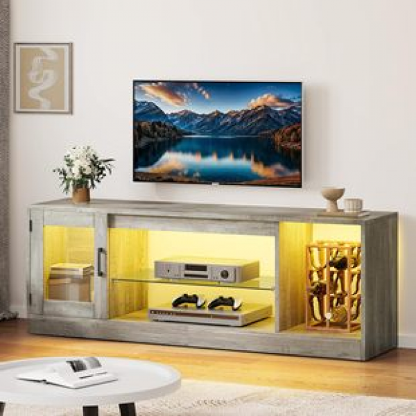 TV cabinet, small-sized floor to ceiling storage cabinet, living room, bedroom, high cabinet, 2025 new minimalist modern TV cabinet