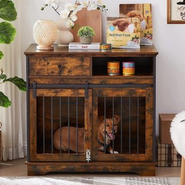 Large Cross border Dog Home Indoor Living Room Storage Labrador Retriever Golden Retriever Dog Cage Pet Cage Pet Nest Cage