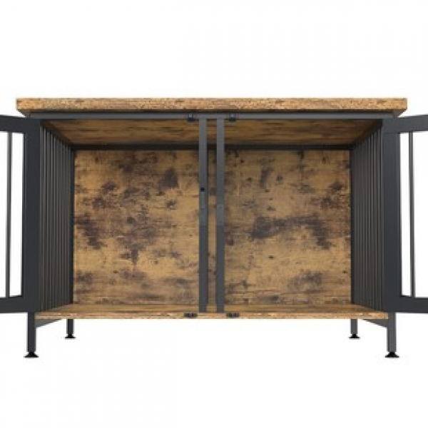 Dog Cage Dog House Deluxe Villa Interior Furniture Teddy Cage Dog Nest Small Dog Detachable Panel style Indoor Cage