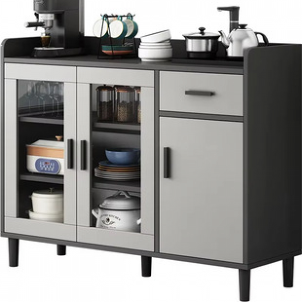 Dining cabinet, wall mounted integrated tea water cabinet, living room storage cabinet, side cabinet, household kitchen cabinet, storage cabinet, storage cabinet