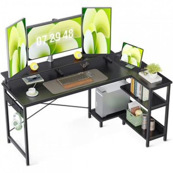 Minimalist and modern student learning desk, light luxury female bedroom, office desk, computer desktop desk, home desk