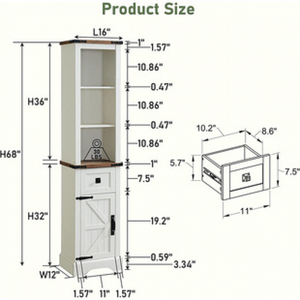 Cross border floor storage cabinet, bathroom side cabinet, toilet side cabinet, toilet narrow cabinet, toilet, toilet storage rack