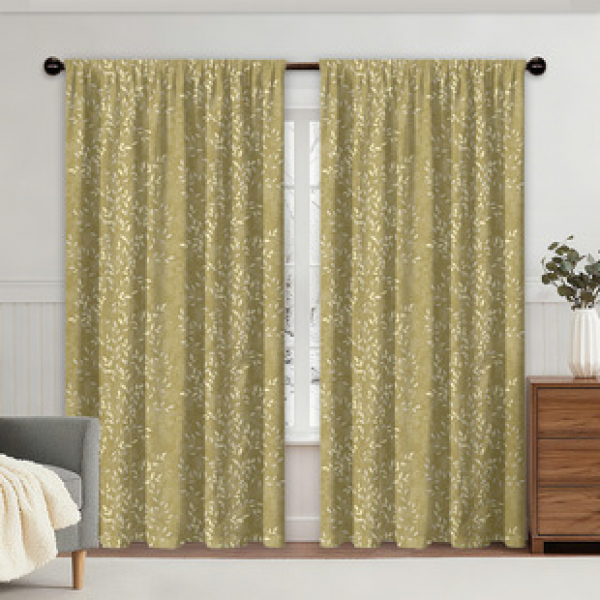 2PCS Flower Landscape Pattern Curtain Factory OEM 3D Digital Printing Cross border Amazon Curtain Hot Selling Pattern