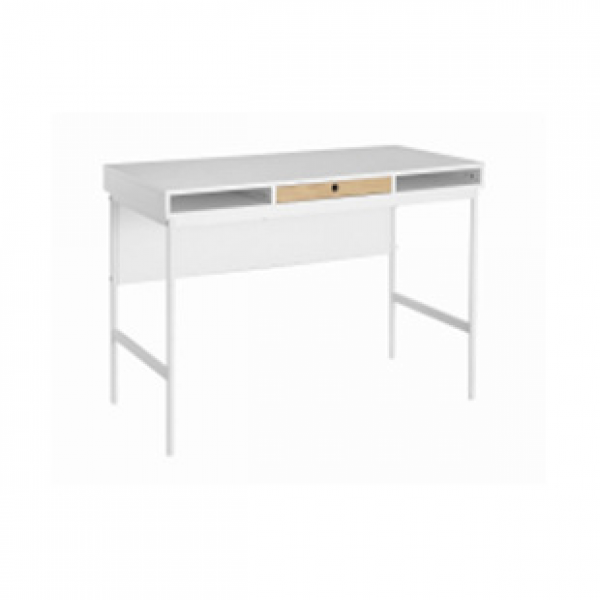 Desktop computer desk with drawers, bedroom home study desk, simple long office desk, ins makeup desk