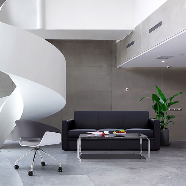 Modern Stylish Modular Living Room Furniture Set Synthetic Leather Sofa Dining Chairs Wood Fabric Soft for Hotel Bedroom