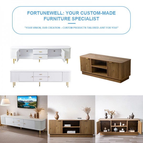 Factory Wholesale Design Square Modern Home Dining Room Furniture Display White Low Coffee Table With Drawers Storage