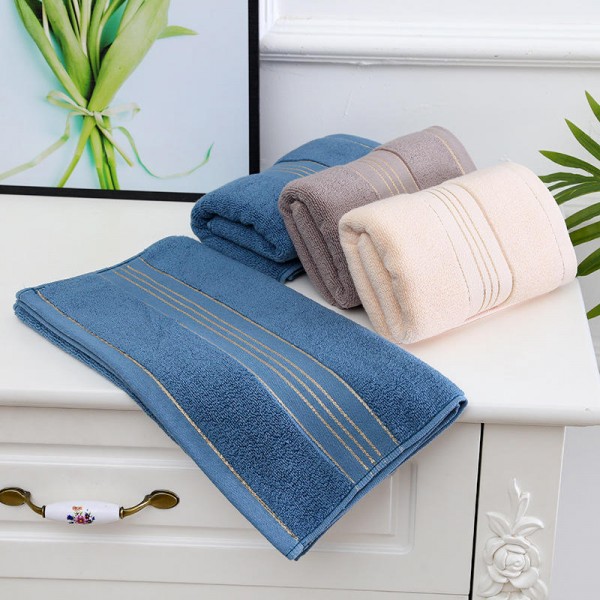 Luxury 100% cotton 3-piece bath towel set, soft and durable, ultra-fine fibre, hotel-quality face and bathroom towel set