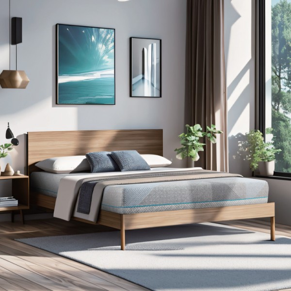 Memory foam slow rebound mattress with adjustable softness and hardness cloud-soft pocket-spring mattress