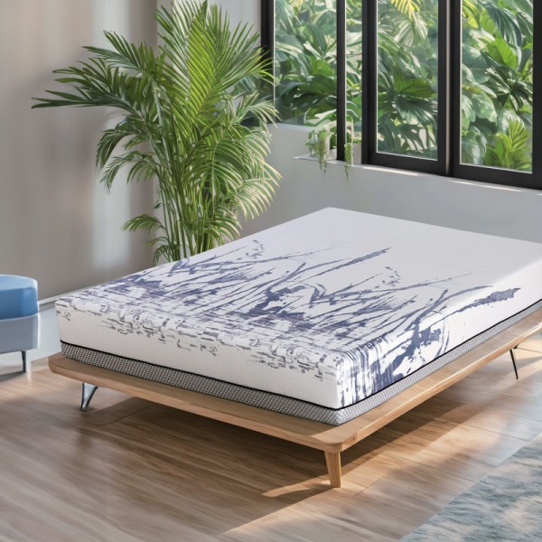Memory foam slow rebound mattress with adjustable softness and hardness, bio-based anti-bacterial mattress