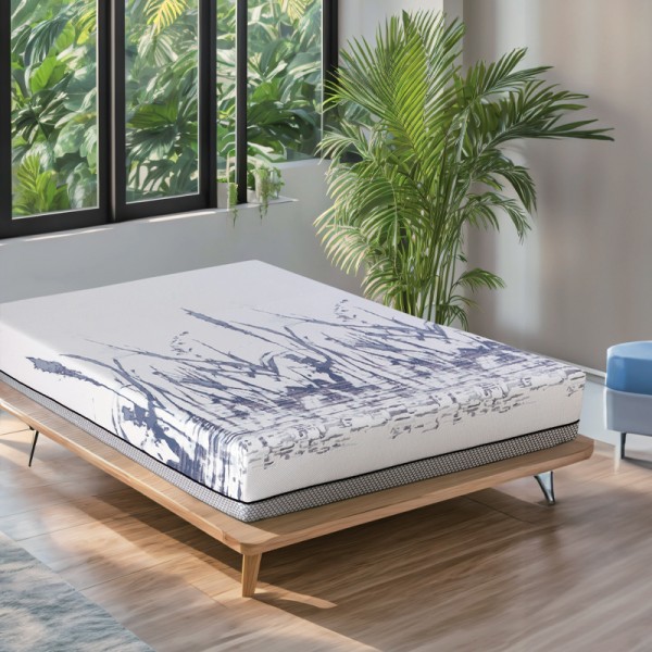 Memory foam slow rebound mattress with adjustable softness and hardness, bio-based anti-bacterial mattress