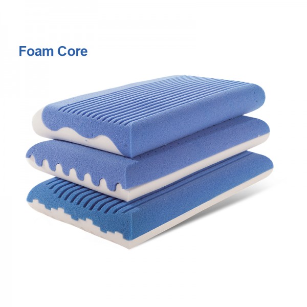Memory foam pillow protects cervical vertebrae and aids sleep cloud-soft memory foam pillow