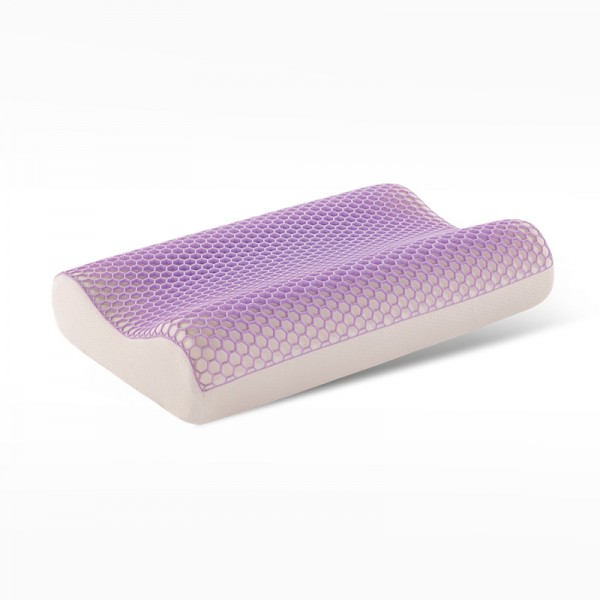 Memory foam pillow protects cervical vertebrae and aids sleep TPE cooling contour pillow