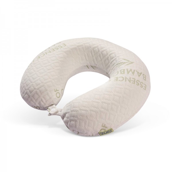 Memory foam pillow protects cervical vertebrae and aids sleep u-shaped pressure relief pillow