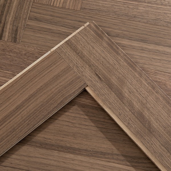 Birch series multi-layer solid wood flooring oak/walnut planks herringbone spelling herringbone spelling LS-HH5001