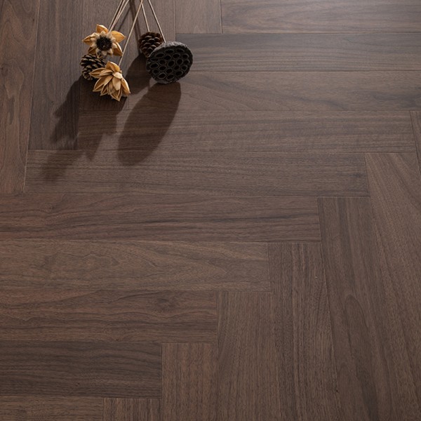 Birch series multi-layer solid wood flooring oak/walnut planks herringbone spelling herringbone spelling waterproof LS-HH5003