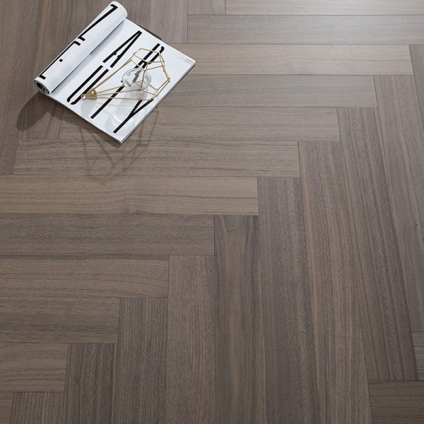 Birch series multi-layer solid wood flooring oak/walnut planks herringbone spelling indoor environmental protection LS-HH5005