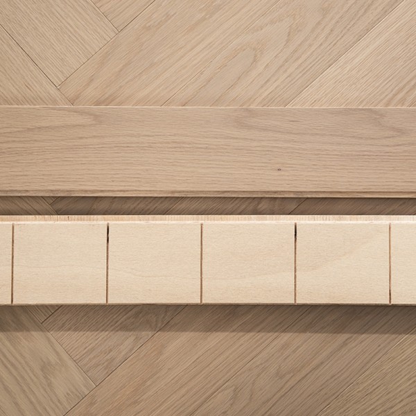 Birch series multi-layer solid wood flooring oak/walnut planks herringbone spelling ENF grade environmental protection LS-HX2003