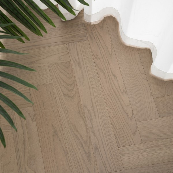Birch series multi-layer solid wood flooring oak/walnut planks herringbone spelling wear-resistant waterproof environmental protection LS-HX2006