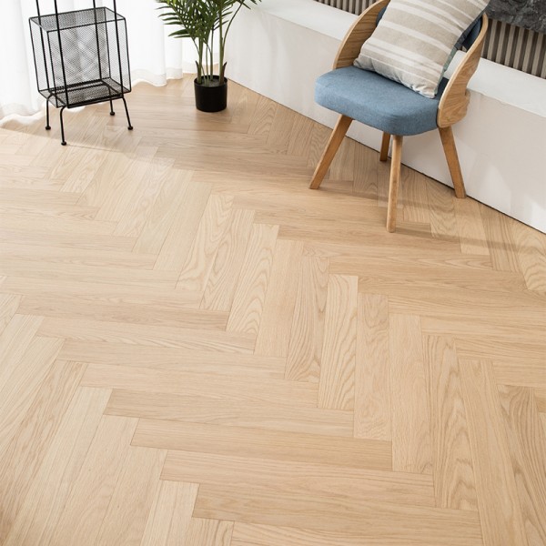 Birch series multi-layer solid wood flooring oak/walnut planks herringbone spelling can be customised LS-HX2008