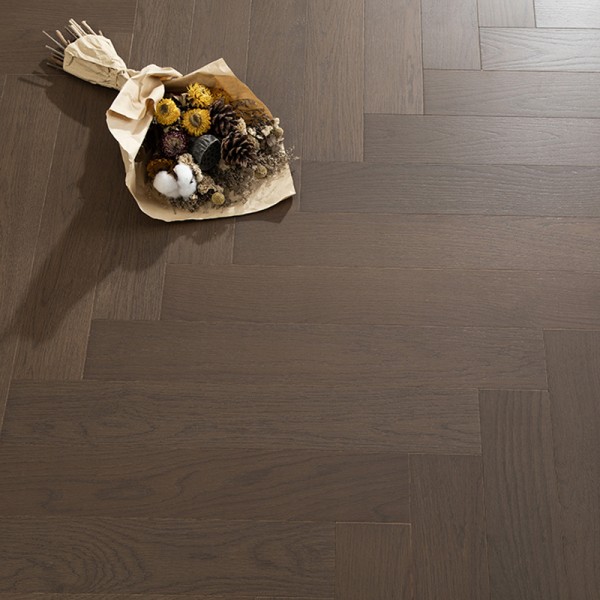 Birch series multi-layer solid wood flooring oak/walnut planks herringbone thickened wear LS-HX2009