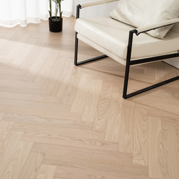 Birch series multi-layer solid wood flooring oak/walnut planks herringbone spelling herringbone spelling can be wholesale manufacturers LS-HX2011