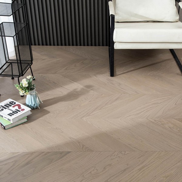 Birch series multi-layer solid wood flooring oak/walnut planks herringbone spelling herringbone spelling source manufacturer LS-HX3006