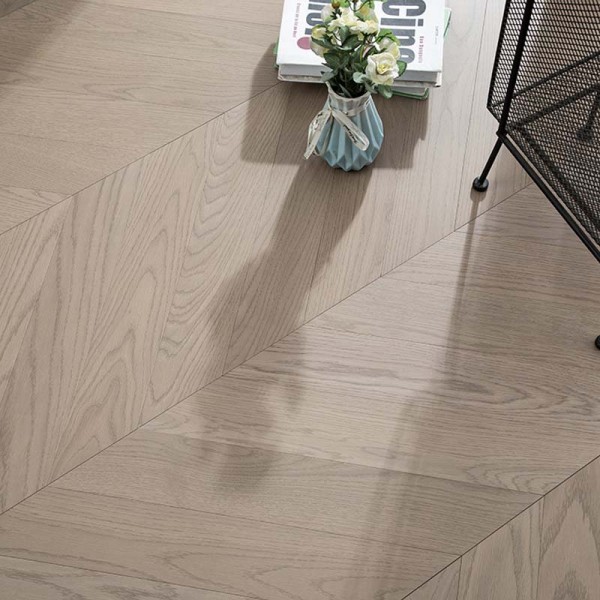 Birch series multi-layer solid wood flooring oak/walnut planks herringbone spelling herringbone spelling source manufacturer LS-HX3006