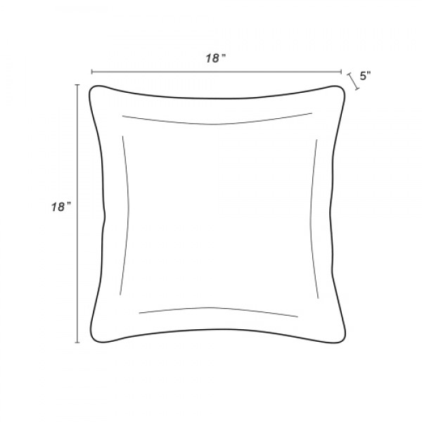 Outdoor/Indoor Throw Pillows, Decorative Throw Pillows with Inserts, Simulated Straw Weaving 18"x18" Square Pillows for Bed, Couch, Sofa and Patio Furniture (Set of 2, Casual Flowers)